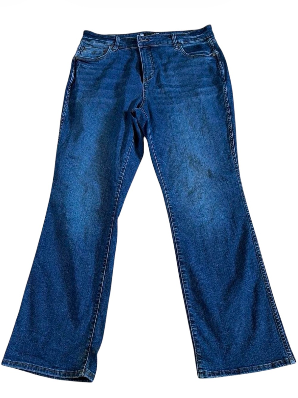 KUT from the Kloth Flare Bootcut Jeans Women’s 18W Blue Stretch Denim Plus